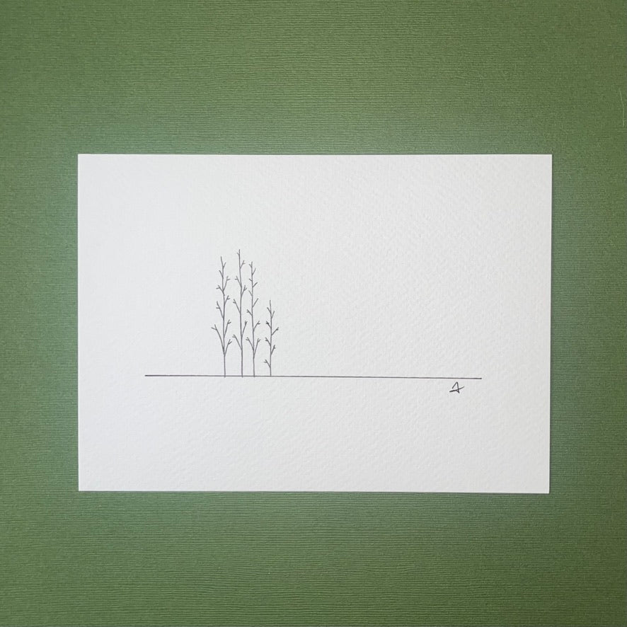 Time Past & Time Future - Original - 5x7