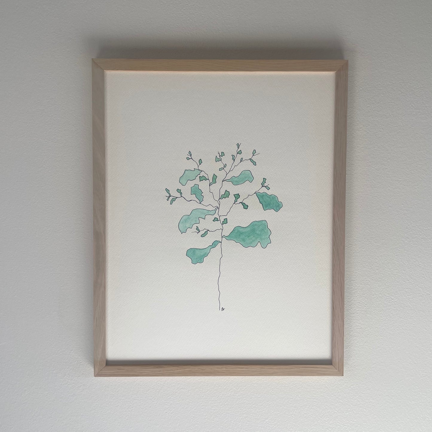 Fluke - Original Watercolor - 11x14