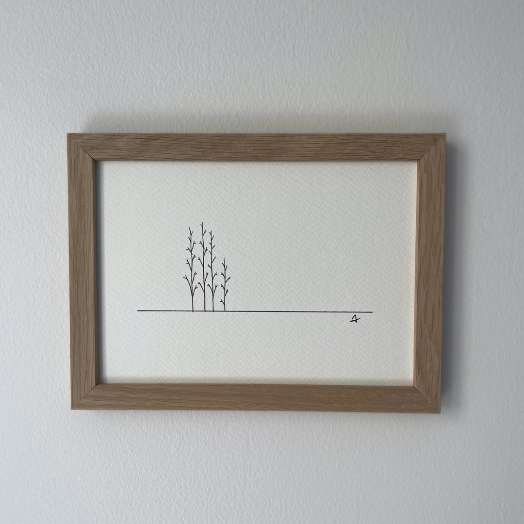 Time Past & Time Future - Original - 5x7