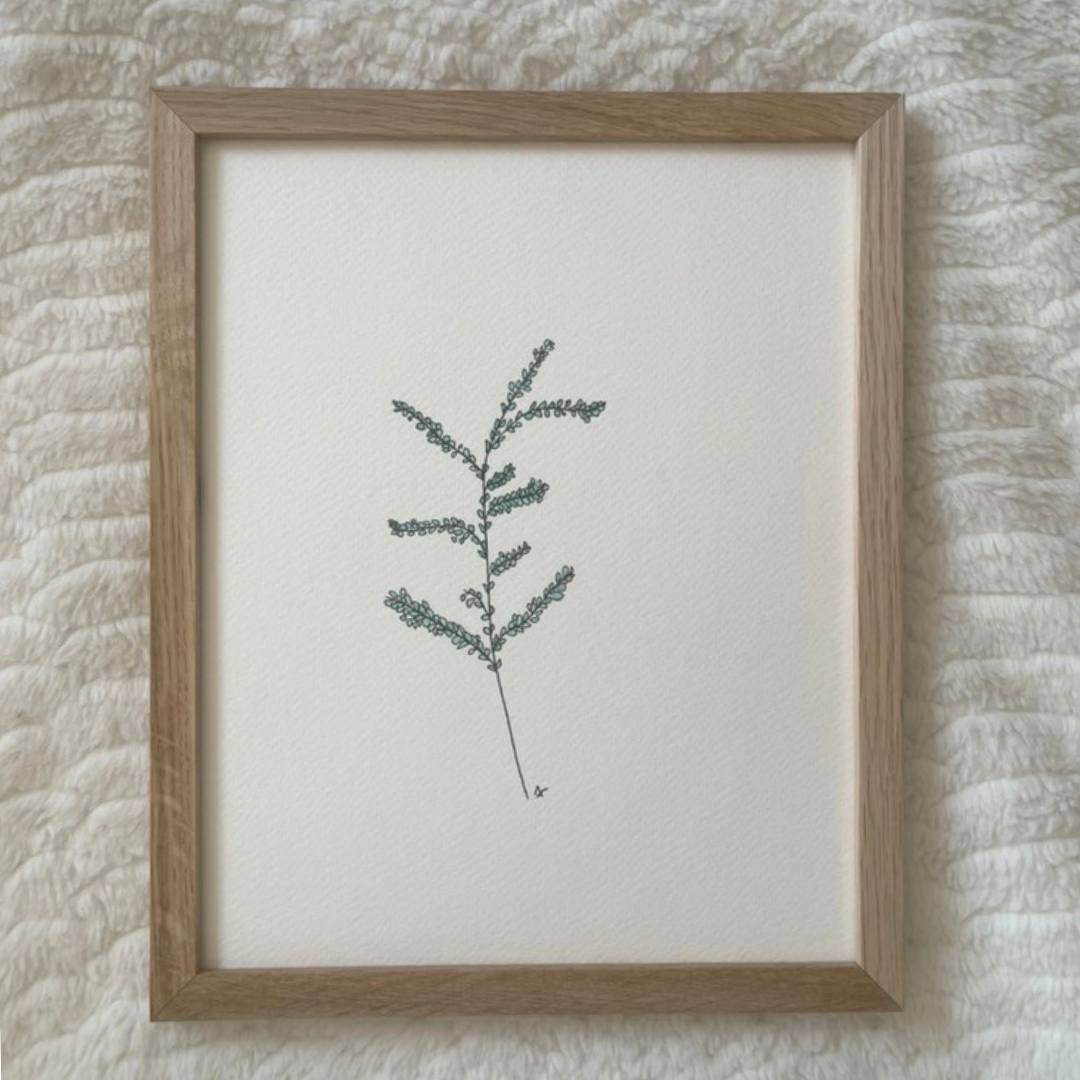 Wind Blown - Art Print - 8x10