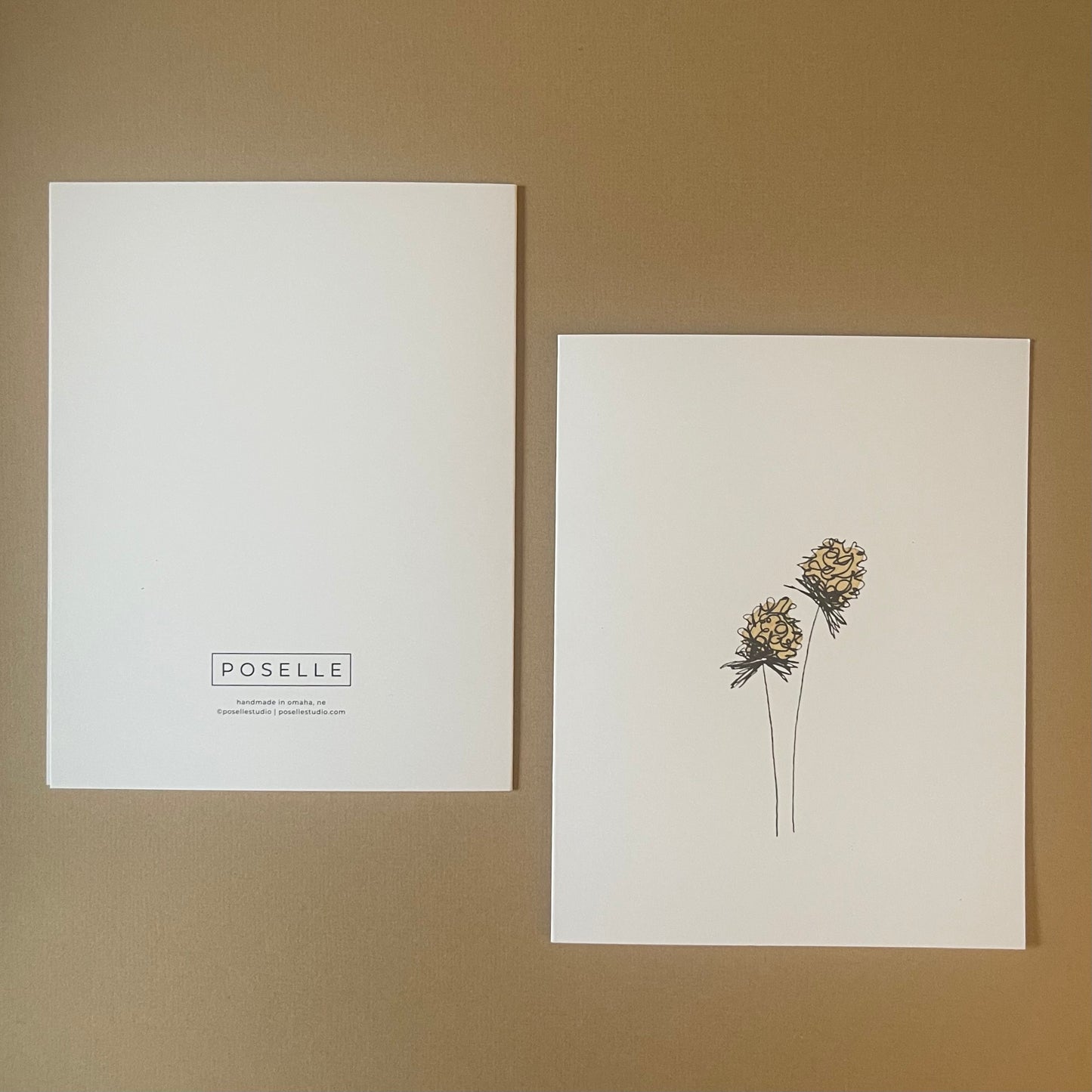 A Spark Floral Card