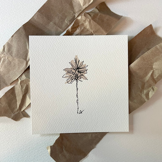 Retreat - Original Watercolor - 5x5