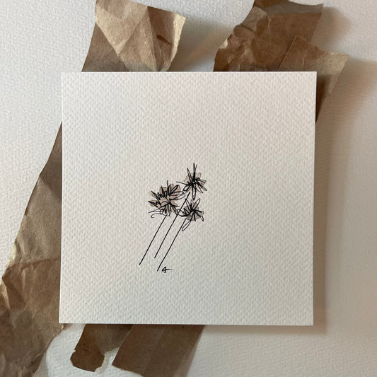 Stirred - Original Watercolor - 5x5
