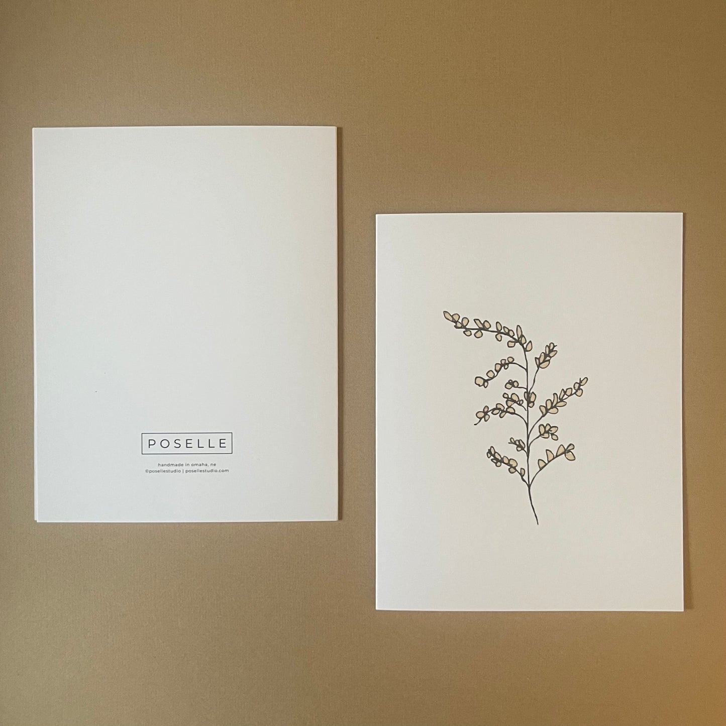 Waking Day Floral Card