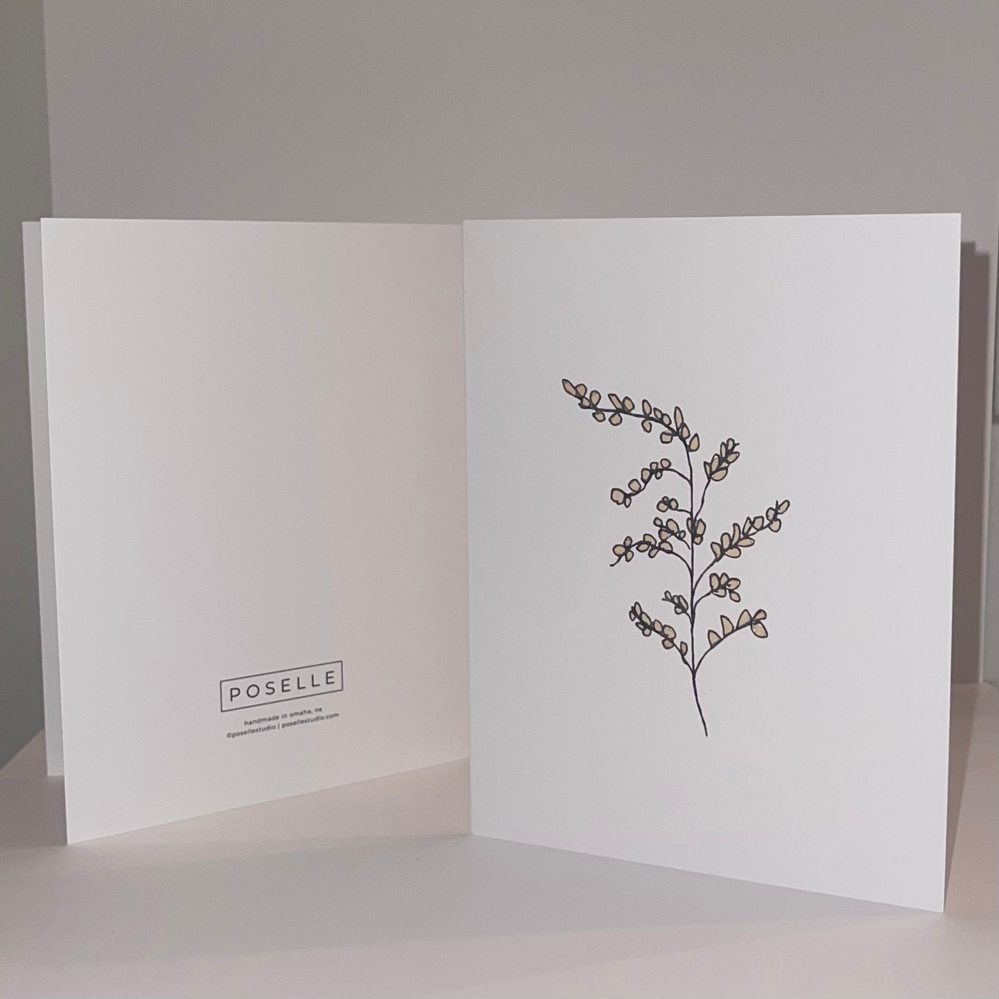 Waking Day Floral Card